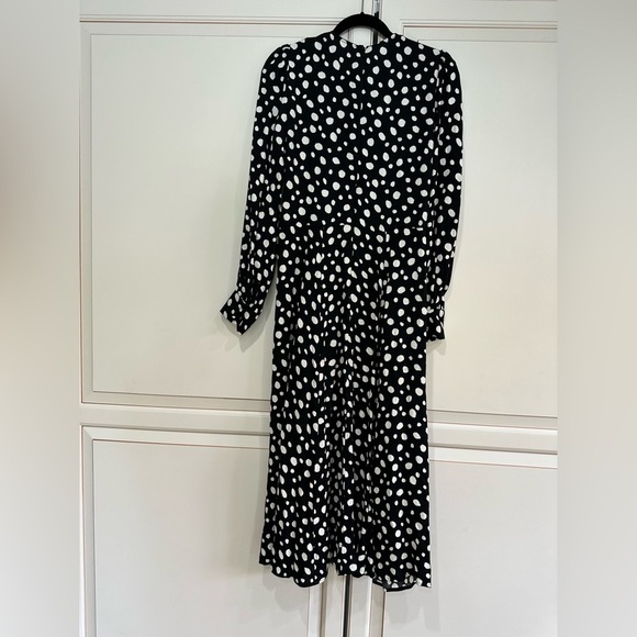 Reformation Creed Midi Slit Cutout Back Dress (D8) - Picture 2 of 7